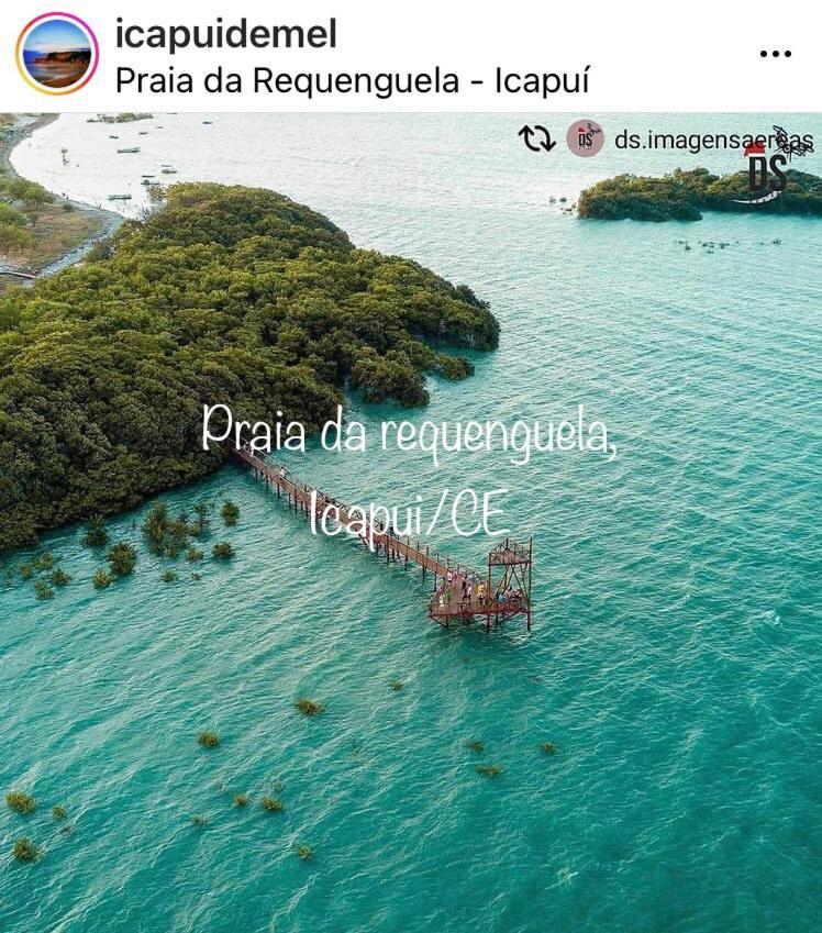 Sua Casinha De Ferias Em Icapui E Tibau Villa Ngoại thất bức ảnh